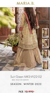 Mariab Fabric Organza Jacquard lurex