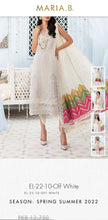 Load image into Gallery viewer, Mariab Neckline Angrakha
