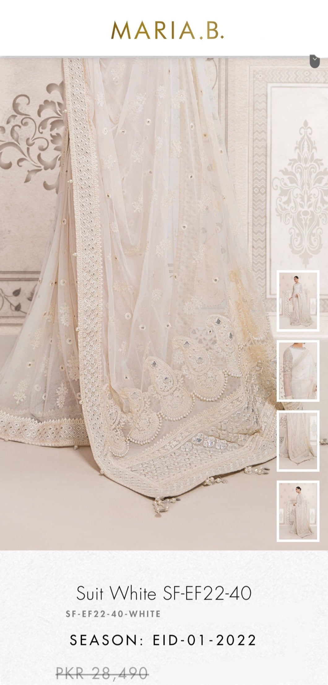 Mariab Patch Pallu