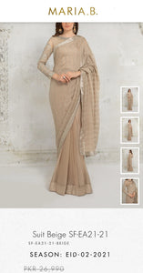 Mariab Fabric Embriodered Chiffon