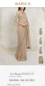 Mariab Fabric Embriodered Chiffon