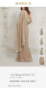 Mariab Fabric Embriodered Chiffon
