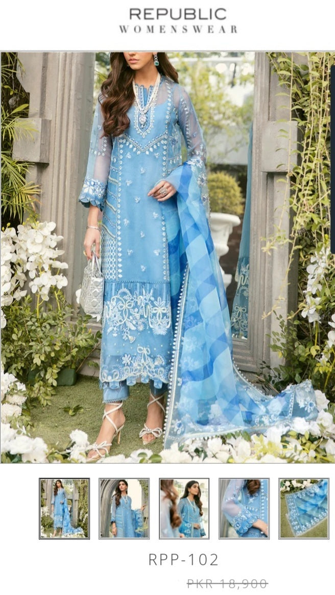 Republic Cotton Raw Silk Fabric