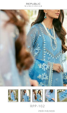 Load image into Gallery viewer, Republic Cotton Raw Silk Fabric
