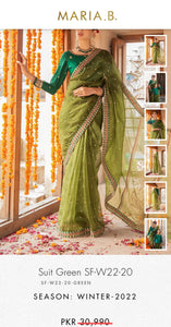 Mariab Fabric Embroidered Organza
