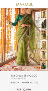 Mariab Fabric Embroidered Raw Silk