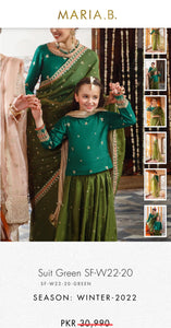 Mariab Fabric Embroidered Organza