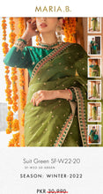 Load image into Gallery viewer, Mariab Fabric Embroidered Raw Silk
