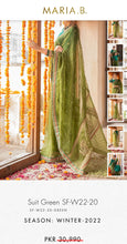 Load image into Gallery viewer, Mariab Fabric Embroidered Raw Silk
