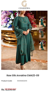 Charizma Raw silk Fabric
