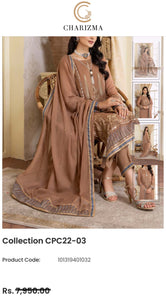 Charizma Front & Sleeves