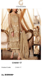 Charizma Fabric Plain Raw Silk