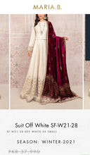 Load image into Gallery viewer, Mariab Fabric Embroidered Raw Silk
