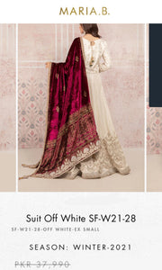 Mariab Fabric Embroidered Raw Silk